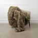 Best Home Fashion, Inc. Faux Fur Pet Blanket in White | 84 W in | Wayfair PET_TH-MD-TAWNY