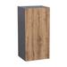 WALLKITCHENS Open Particleboard Standard Wall Cabinet Ready-to-Assemble in Gray | 30 H x 9 W x 12 D in | Wayfair W0930SD-NT