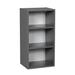 WALLKITCHENS Open Particleboard Standard Wall Cabinet Ready-to-Assemble in Gray | 30 H x 15 W x 12 D in | Wayfair W1530SD-GRE-NAV