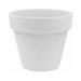 Vondom Maceta Resin Pot Planter Resin/Plastic in White | 15.25" H x 17.75" W x 17.75" D | Wayfair 40145-WHITE