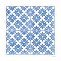 Winston Porter Artisan Tile XXVIII by Nancy Green - Wrapped Canvas Print Paper in Blue | 12" H x 12" W | Wayfair D597FF19F6754654B03EF2B048BBACA8