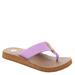 Yellow Box Nessie - Womens 7.5 Purple Sandal Medium