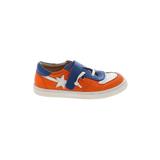 Old Soles Sneakers: Orange Color Block Shoes - Kids Boy's Size 29