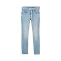 Tom Tailor Tapered Jeans mit recycelter Baumwolle Damen light stone blue denim, Gr. 32-30, Weiblich Denim Hosen