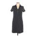 Tommy Hilfiger Casual Dress: Gray Dresses - Women's Size Medium