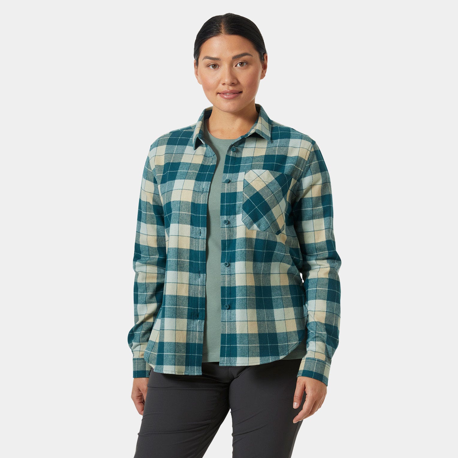 Helly Hansen Damen Bio-flanellhemd Lokka M Image