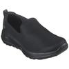 Slip-On Sneaker SKECHERS "GO WALK JOY-AURORA", Damen, Gr. 43, schwarz (schwarz, uni), Textil, sportlich, Schuhe, Freizeitschuh, Schlupfschuh, Trainingsschuh in veganer Verarbeitung