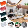 Desktop Divided Storage Desktop Divided Cosmetics Storage Box Debris Sorting Box Storage Basket Large Plastic Snacks Household Kitchen Storage Box Deals