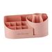 Makeup Organizer 360 Rotating Makeup Brush Holder Multi Functional Makeup Box Cosmetics Organizer for Desktop Vanity Perfume Pink