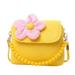 BESTONZON 1PC Three-dimensional Flower Decoration Children s Bag Mini Messenger Bag Handbag Crossbody Bag Small Cosmetic Bag