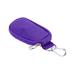 Bottle Essential Oil Carrying and Key Case Oil Cases for Oil Portable Handle Bag for Travel and Home Sturdy Zippers Holds 2ml Essential Oil Bottle (Purple)