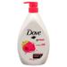 Dove Body Wash Go Fresh Renew Raspberry & Lime W/Pump - 800 Ml