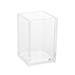 Fyearfly Acrylic Box - Transparent Acrylic Makeup Brush Holder Nail Pen Storage Organiser Box for Makeup Cosmetic Lip Gloss Brushes or Stationary Pens