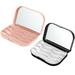 2 Pcs Eyelash Storage Box False Eyelashes Portable Case Multi-slot Holder Magnetic Holding Container Fake Travel Miss