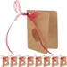 50 Pcs Kraft Paper Christmas Sto Vintage Candy Wedding Ceremony Decorations Bride