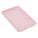 Stainless Steel Jewelry Tray Manicure Desktop Tool Storage (Pink) Korean Trays Easy Clean
