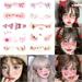 Christmas Accessories Christmas Makeup Holiday Tattoos Easy To Use Holiday Blush Face Stickers
