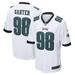 Men's Nike Jalen Carter White Philadelphia Eagles Game Jersey