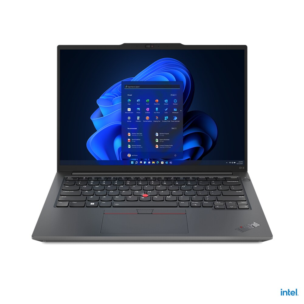 Lenovo ThinkPad E14 Laptop 35,6 cm (14") WUXGA Intel® Core™ i5 i5-1335U 16 GB DDR4-SDRAM 512 GB SSD Wi-Fi 6 (802.11ax) Windows 11 Pro Graphit, Schwarz Image