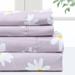 Pointehaven Microfiber Printed and Solid Luxury sized Sheet Set