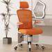 Office Chair, High Back Ergonomic Desk Chair w/ Adjustable Lumbar Support and Headrest, Swivel Task Chair with flip-up Armrests