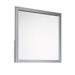 Moko 40 x 40 Dresser Mirror, Square, Modern Style, Gray Finished Frame