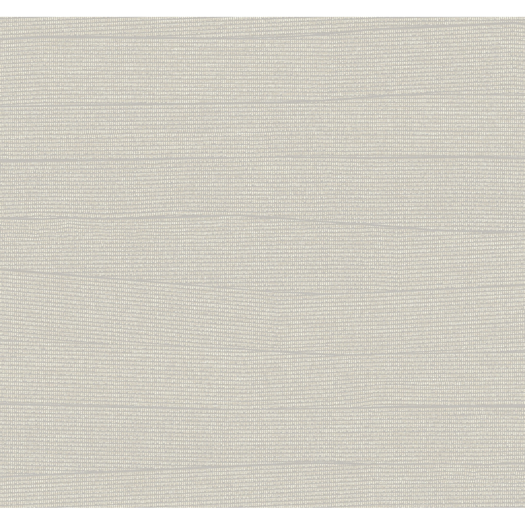 York Wallcoverings Natural Grid Grey Wallpaper