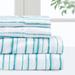 Pointehaven Microfiber Printed and Solid Luxury sized Sheet Set