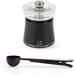 Peugeot Bali Acrylic Black Pepper Mill Gift Set 3.15" - With Stainless Steel Spice Scoop/Bag Clip