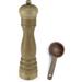 Peugeot Auberge U'Select 10.75 Inch Pepper Mill W/ Wooden Spice Scoop (Natural) - NATURAL