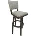 Extra Tall Spectator Swivel Wood Bar Stool 34" - Milan - Spring Mix - 34" Seat - 34" Seat