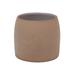 Ceramic Flower & Plant Vase, 3.94"L x 3.31"H x 3.94"W, Brown