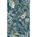 Full Bloom Navy Navy Floral Wallpaper