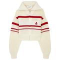 Isabel Marant étoile Alec Striped Open-knit Jacket - Ecru - 42 (UK14 / L)