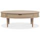 Bentley Designs Dansk Scandi Oak 1 Drawer Coffee Table