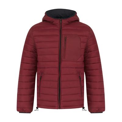 Coats / Jackets Samoset Quilted Puffer Jacket with Hood in Ribbon Red / L - Tokyo Laundry