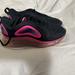 Nike Shoes | Black Nikes Youth 6 Women’s 7.5 | Color: Black/Pink | Size: 7.5