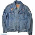 Levi's Jackets & Coats | Levi’s Sf Women’s Denim Jacket Embroidered Sf M | Color: Blue | Size: M