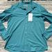 Lululemon Athletica Shirts | Lululemon Commission Long Sleeve Dress Shirt Storm Teal Xl Nwt | Color: Blue/Green | Size: Xl