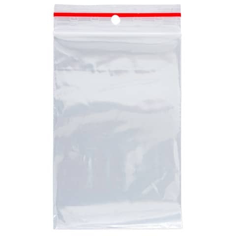 Druckbandbeutel 80x120mm 100ST transparent ohne Schreibfeld Image