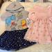 Disney Dresses | 2 Disney Dresses Size 4/5 And 5t Minnie Sully Alice In Wonderland Pooh Bear | Color: Gray/Pink | Size: 4-5