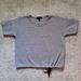 J. Crew Tops | J Crew Short Sleeve Top Xs | Color: Gray | Size: Xs