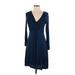 Bailey 44 Cocktail Dress - Wrap: Blue Dresses - Women's Size Small