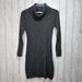 Athleta Dresses | Athleta Women's Merino Wool Cowl Neck Sweater Dress Size Small Charcoal Gray. | Color: Gray | Size: S