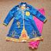 Disney Costumes | Disney Junior Mira Royal Detective Dress Up Set Toddler- Costume Dress | Color: Blue | Size: Osg