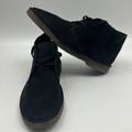 J. Crew Shoes | J.Crew Macalister Chukka Boot Mens Size 11 Suede Leather Shoes Made In Italy | Color: Black | Size: 11