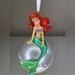Disney Holiday | Disney Little Mermaid Ariel Ornament | Color: Red/Silver | Size: Os
