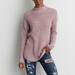 American Eagle Outfitters Sweaters | American Eagle Outfitters Mock Neck Sweater | Color: Pink | Size: S