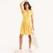 Nautica Women's Striped Wrap Dress Nautica Yellow, L