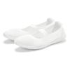 Sneaker Ballerinas LASCANA, Damen, Gr. 36, weiß, Obermaterial: 100% Textilmaterial. Futter: 100% Textilmaterial. Decksohle: 100% Textilmaterial. Laufsohle: 100% Synthetik, unifarben, sportlich, Schuhe, Freizeitschuh, Slipper, Halbschuh, superleicht...